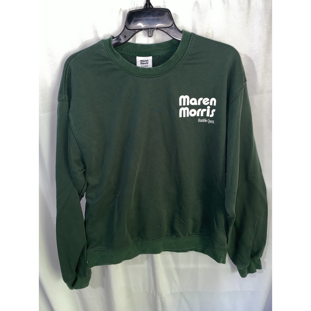Maren Morris‎ Humble Quest Green Sweatshirt XL Crewneck